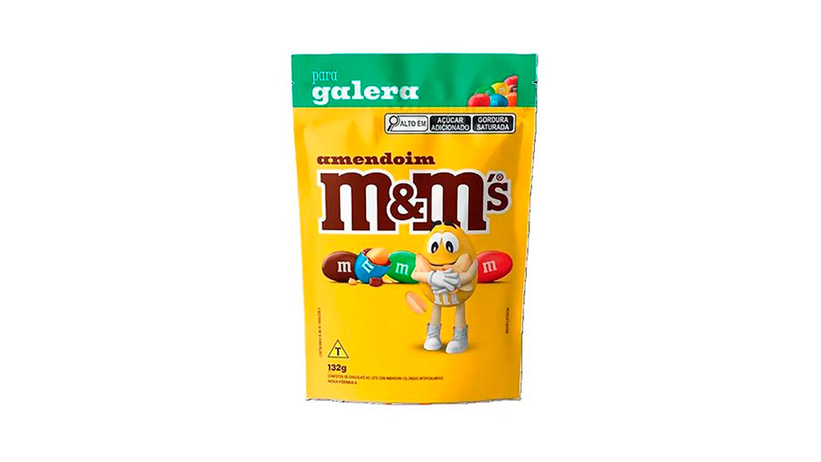 CHOC M&MS 132G AMENDOIM