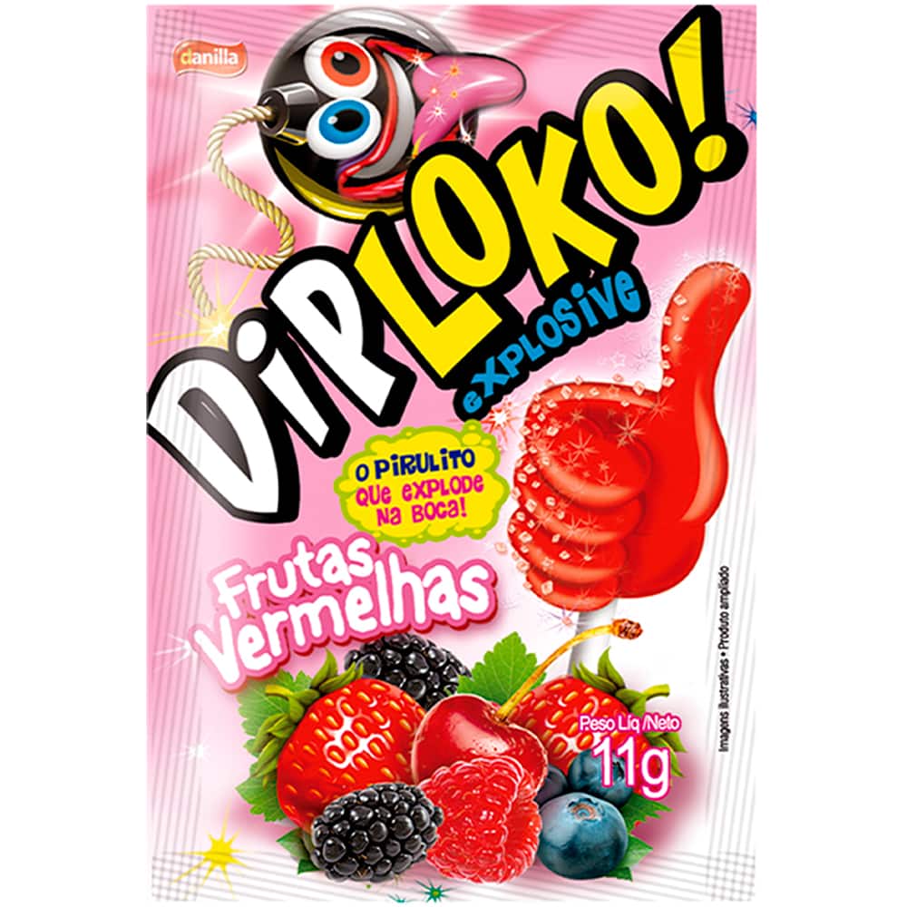 DIPLOKO FRUTAS VERMELHAS UN