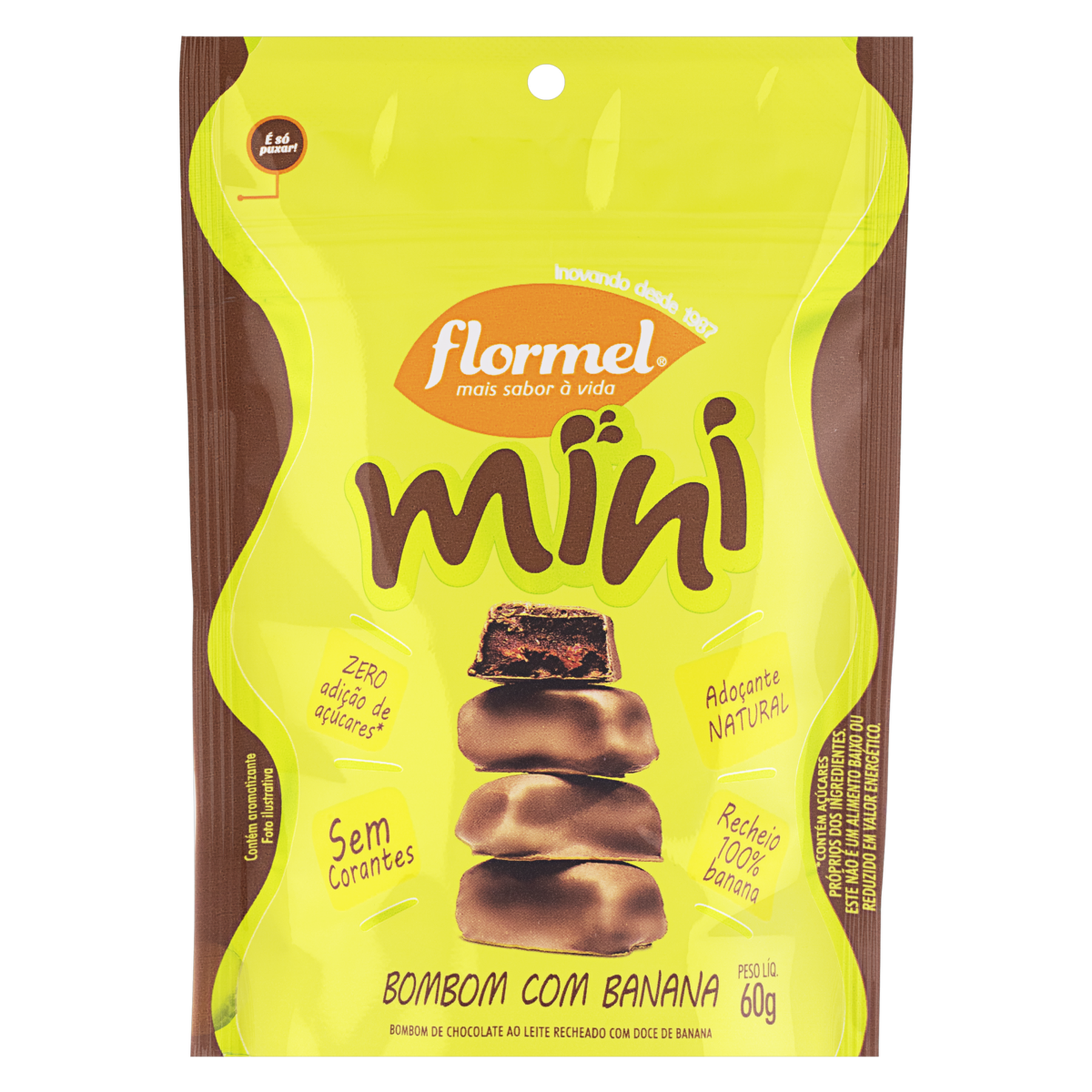 BOMBOM DE BANANA ZERO