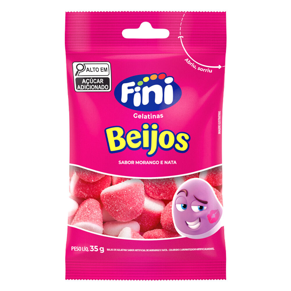 BALA GEL BEIJOS 35GR FINI MORAN.NATA UN
