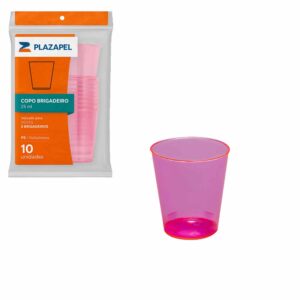 COPINHO BRIGADEIRO 25 ML ROSA BEBE C 10 UN