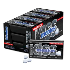 PAST MENTOS KISS 35GR VAN MELLE MENTA FORT DP0012UN DISPLAY