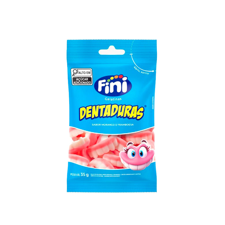 BALA GEL DENTADURA 35GR FINI MOR.FRAMBO UN