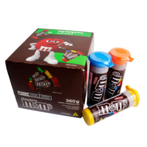 CHOC M&MS 30G MINIS CHOC LEITE TUBO CX