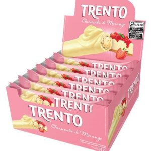 CHOC.TRENTO 16X29G CHEES.MORANGO