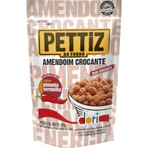 AMENDOIM CROC. PIMENTA 180G