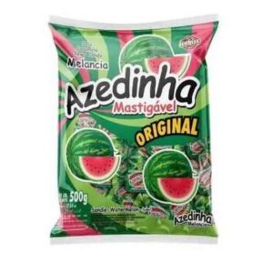 BALA MASTIGAVEL AZEDINHA MELANCIA 24X500G