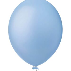 BALAO LISO 8 C/50 AZUL CANDY