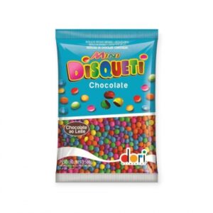CONFEITO DISQUETI 500GR DORI CHOCOLATE CX0020PC