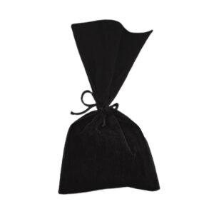 SACOLA SURPRESA TNT 13CMX24 CM PRETA