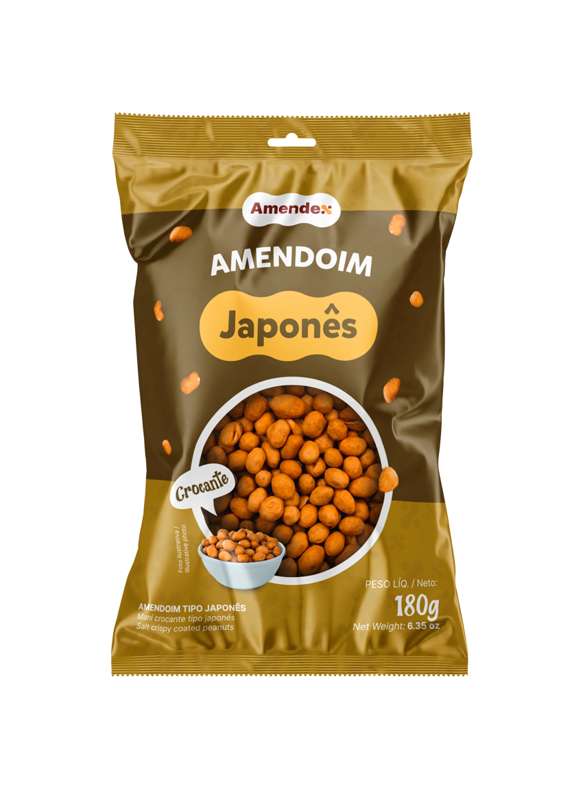 AMENDOIM CROCANTE JAPONES 180G