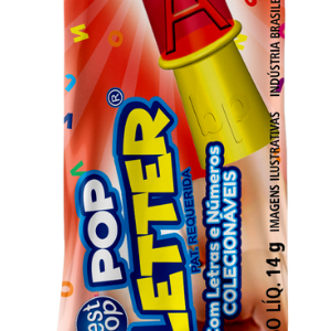 POP LETTER MORANGO