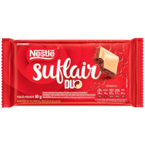 CHOC SUFLAIR DUO 80GR NESTLE CHOC BCO UN