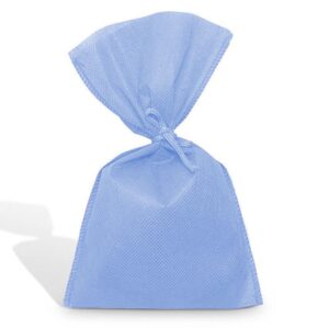 SACOLA SURPRESA TNT 13CM X 24CM AZUL CLARO C 10 UN