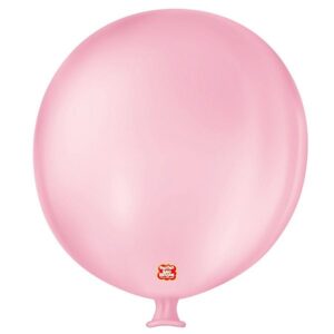 BALAO LATEX BIG ROSA BEBE UN