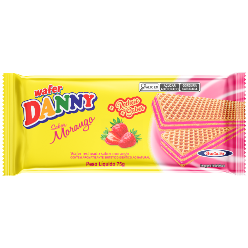WAFFER DANNY MORANGO 75G