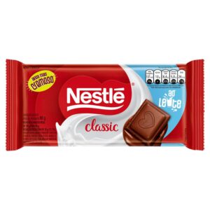 CHOC. BARRA CLASSIC AO LEITE 80G UN