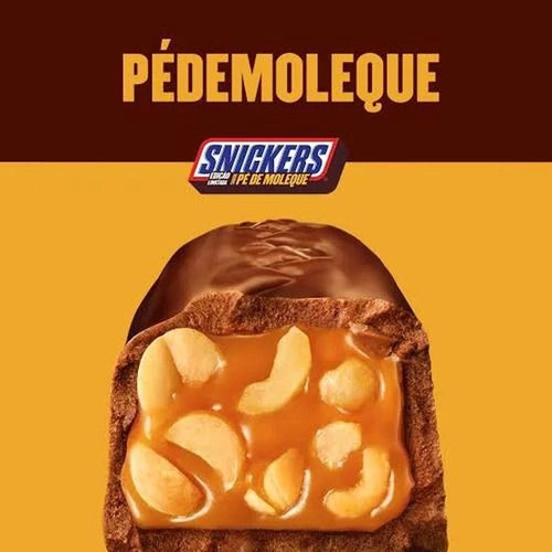 CHOC. SNICKERS PÉ DE MOLEQUE