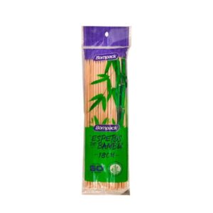 ESPETO DE BAMBU C/50UND