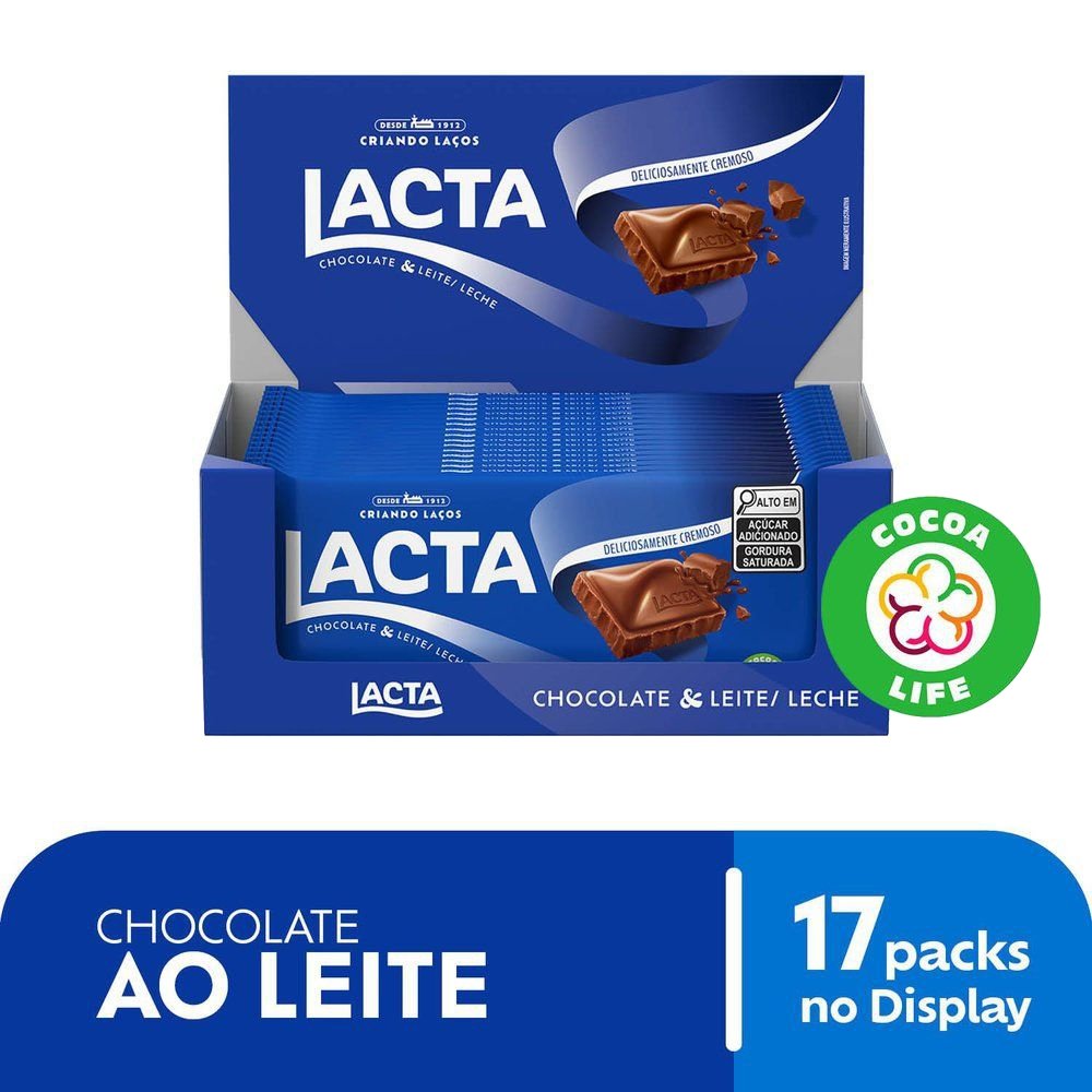Lacta ao Leite c/17