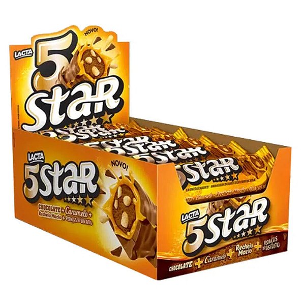 Lacta 5star ao Leite c/18
