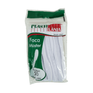 FACA PLAST REFORCADA BRANCA C 20 UN
