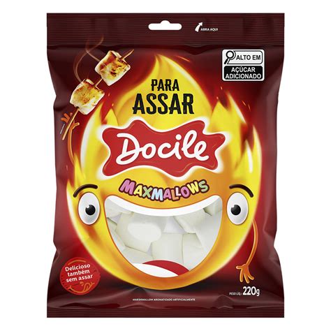 MARSHMALLOW TUBO BRANCO PARA ASSAR DOCILE PCT