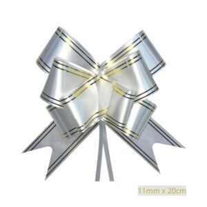 LAÇO MAGICO C/10 20CM BRANCO