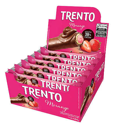 CHOC.TRENTO 16X29G MORANGO