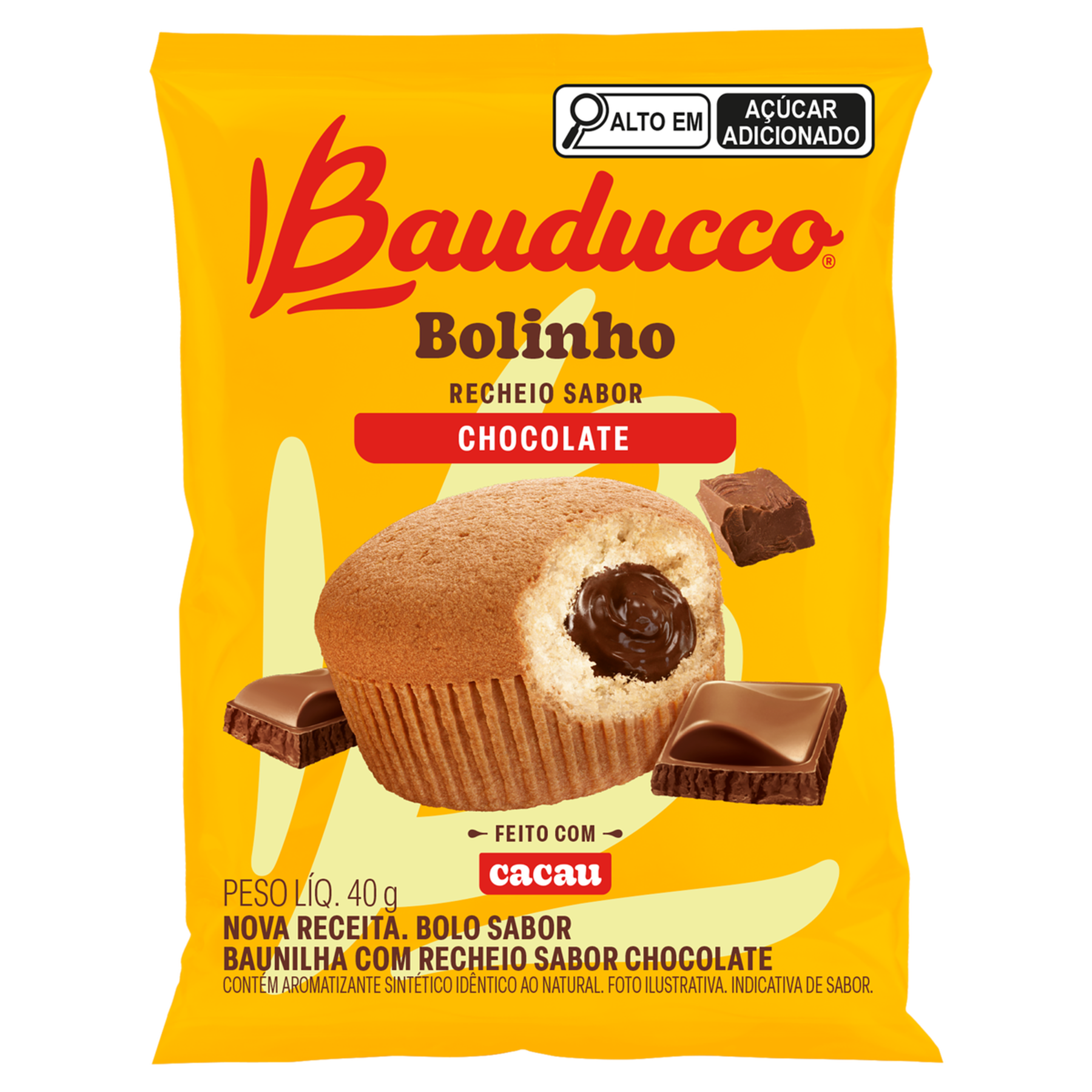 MINI BOLO BAUN. C/ CHOC.