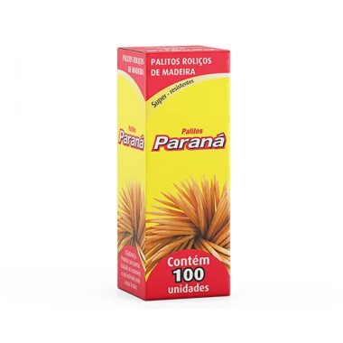 PALITO DE MADEIRA PARANA C/100