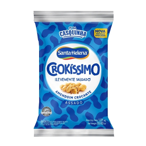 AMENDOIM CROK. LEVE/SALG 1.01KG