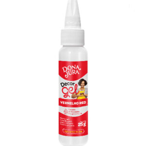 CORANTE ART. GEL VERMELHO RED DONA JURA