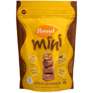 MINI BOMBOM COM AMENDOIM 60G