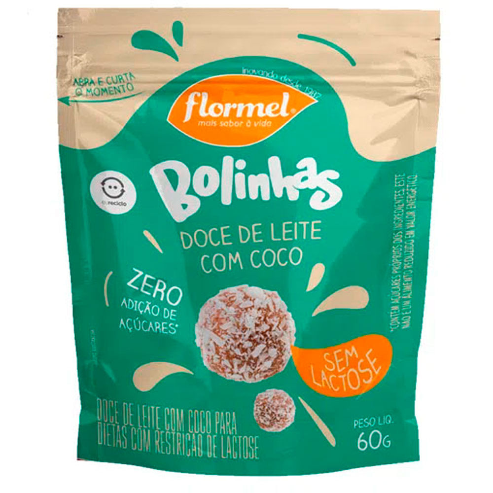 BOMBOM DOCE DE LEITE COM COCO ZERO