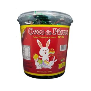 OVO PASCOA PURI.AO LEITE POTE 600G