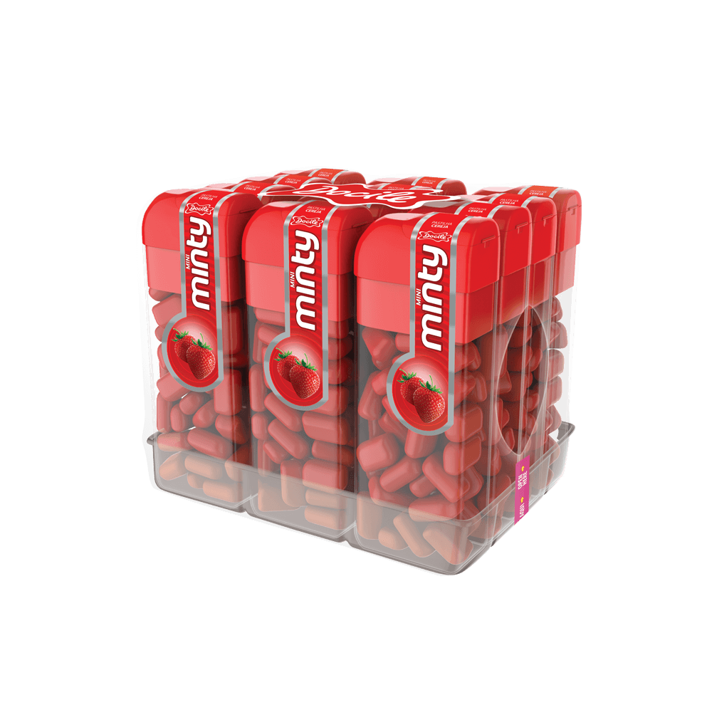 PASTILHA MINI MINTY MORANGO
