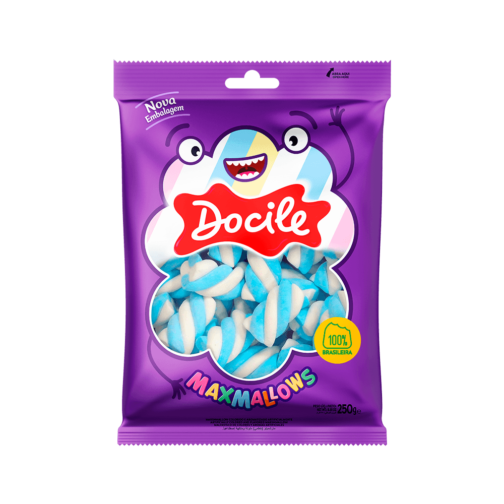 MARSHMALLOW AZUL/BRANCO BAUNILHA DOCILE PCT