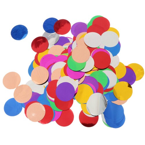 CONFETE MET CORES 10 GRAMAS UN