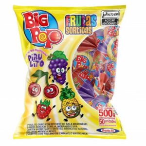 PIRUL BIG POP FRUTAS 500G