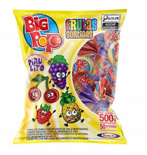 PIRUL BIG POP FRUTAS 500G