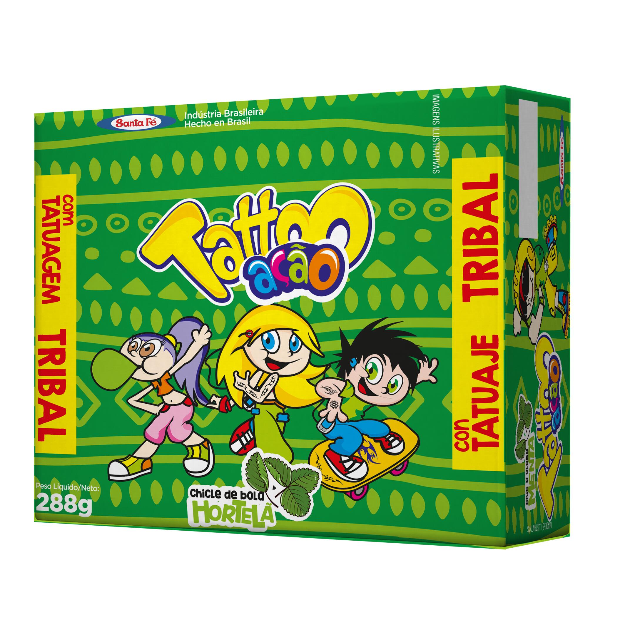 CHICLETE SANTA FÉ TATTO TRIBAL