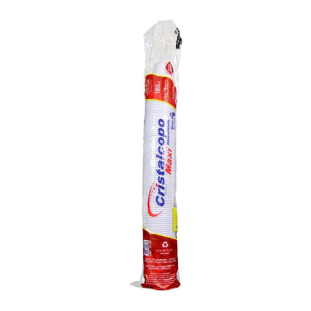 COPO PP 180ML CRISTALCOPO