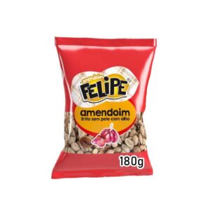 AMENDOIM TEMP. C/ALHO 180G PT