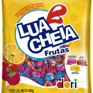 BALA LUA CHEIA FRUTAS 600G