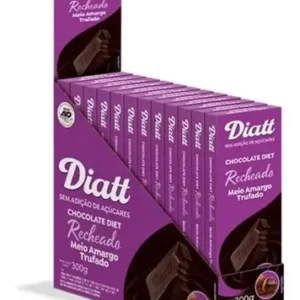 DIATT DISPLAY TABLETE MEIO AMARGO 4X12UNX25G BARRA
