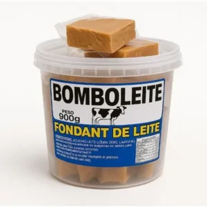 BANDEJA FOUNDANT DE LEITE BOMBOLEITE 10UN