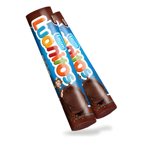 BISCOITO LUANITOS 110G SABOR CHOCOLATE