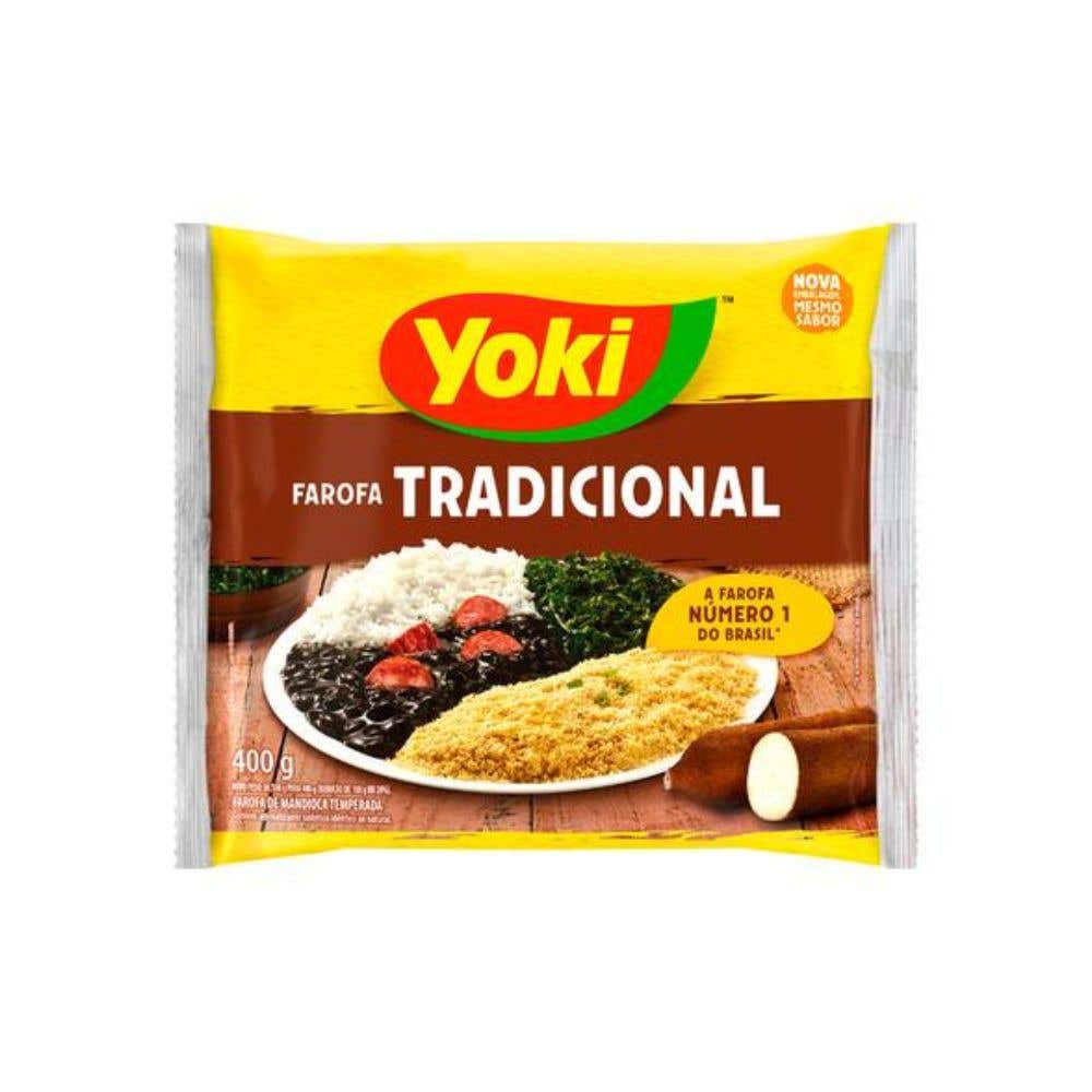 FAROFA TRADICIONAL YOKI 400G