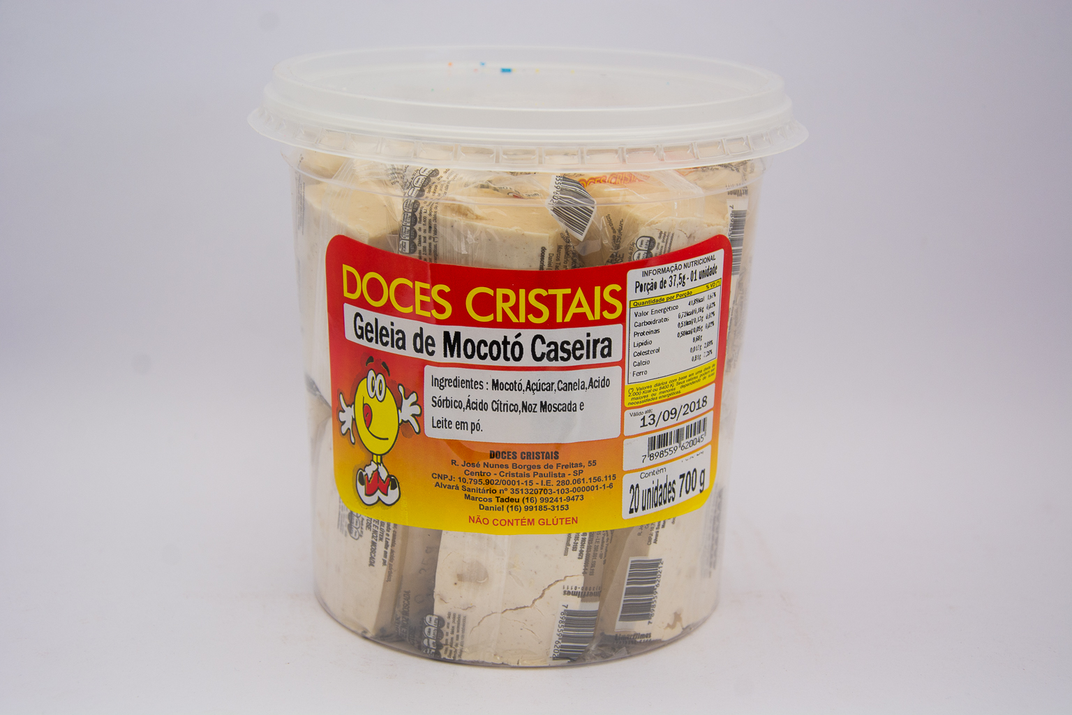 GELEIA DE MOCOTO CRISTAL PT